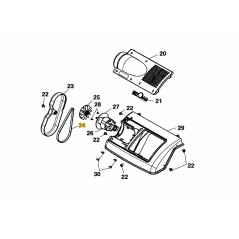 Zahnriemen LW474-3M-9 CXP 0039008 ORIGINAL MTD | Newgardenstore.eu