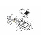 Cinghia di distribuzione LW474-3M-9 CXP 0039008 ORIGINALE MTD Cinghia di distribuzione LW474-3M-9 CXP 0039008 ORIGINALE MTD