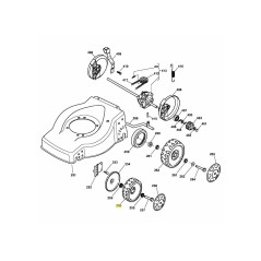 RAD Ò 165 G3 22686091/1 6040050 ORIGINALE MTD