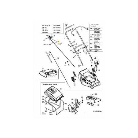 CAVO ACCELERATORE CON LEVA S - NERO 746-04152 ORIGINALE MTD | Newgardenstore.eu