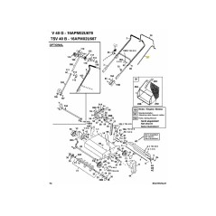 CAVO FRENO MOTORE 13B GEOTEC 100.022.184 ORIGINALE MTD | Newgardenstore.eu