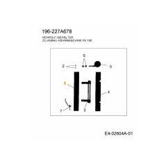 TIRA DE GOMA 1m 4HK-E14 ORIGINAL MTD | Newgardenstore.eu