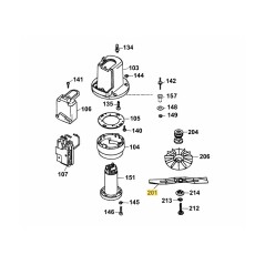 Barre de coupe VI40A ./D 4042095 ORIGINAL MTD