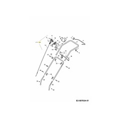 Caja de distribución EBG completa con 3634968 ORIGINAL MTD | Newgardenstore.eu