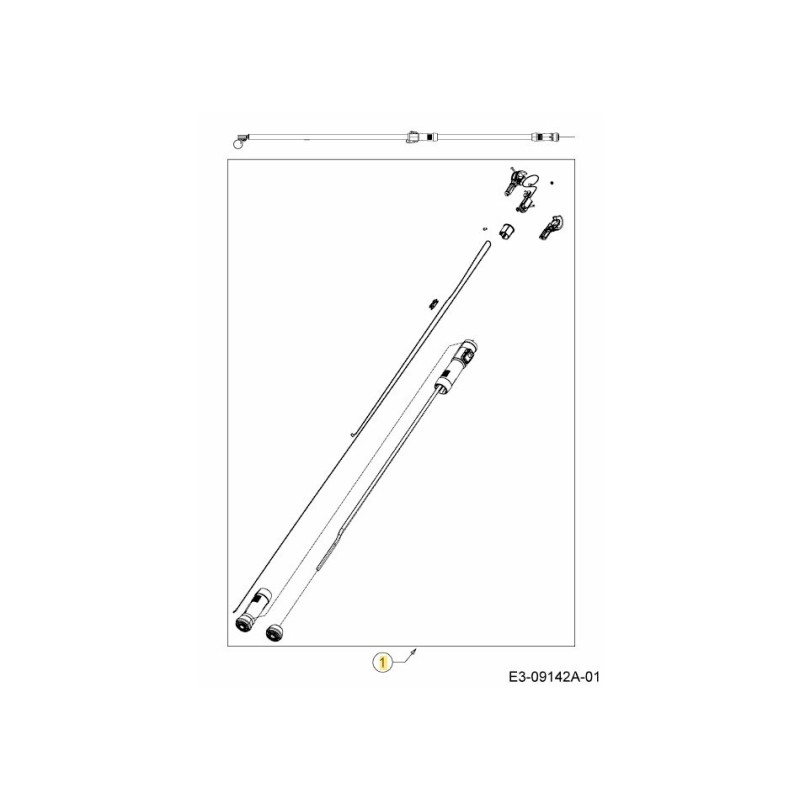 Reparatursatz Vorbau PDC 753-08618 ORIGINAL MTD