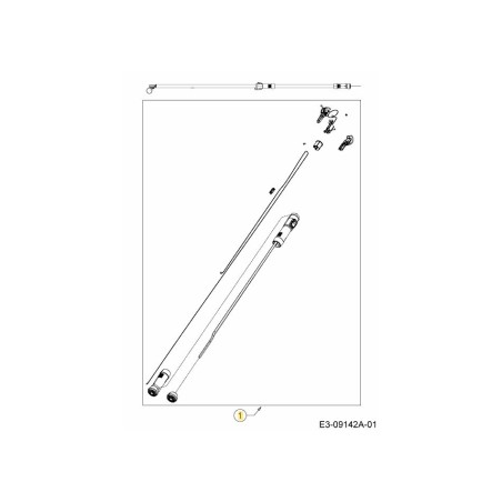 Kit de reparación de vástago PDC 753-08618 ORIGINAL MTD | Newgardenstore.eu