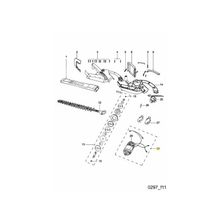 MOTEUR 330W I3 45290863 7493060 ORIGINAL MTD | Newgardenstore.eu