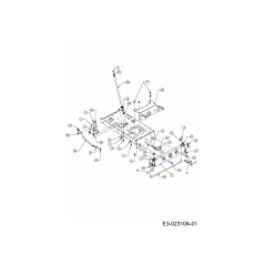 CONJ. EJE: BARRA DE PIVOTE: ESPACIADOR DE 0.625 683-0002B637 ORIGINAL MTD | Newgardenstore.eu