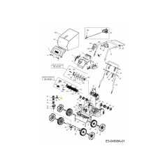 PLACA DE AJUSTE DE CRUCERO 707-06030 ORIGINAL MTD | Newgardenstore.eu