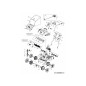 REGOLAZIONE CROCIERA PIASTRA 707-06030 ORIGINALE MTD