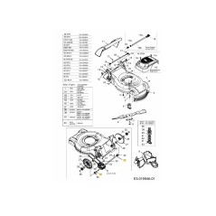 ANNEAU DE RETENUE : 0,875 716-0198 MONTÉ D'ORIGINE | Newgardenstore.eu