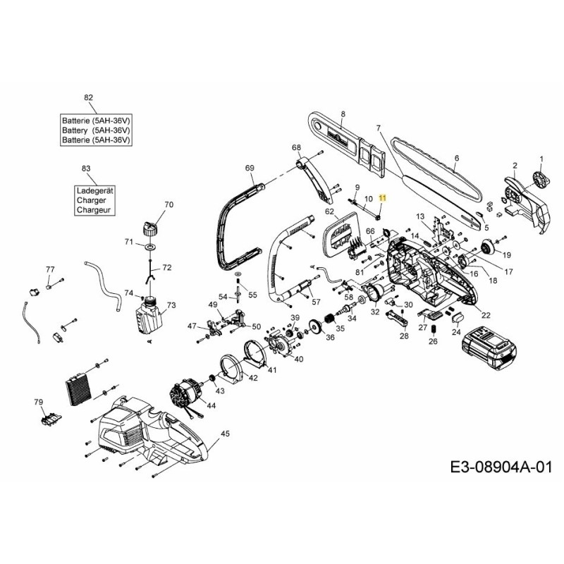 ADJUSTMENT GEAR 717-05295 ORIGINAL MTD