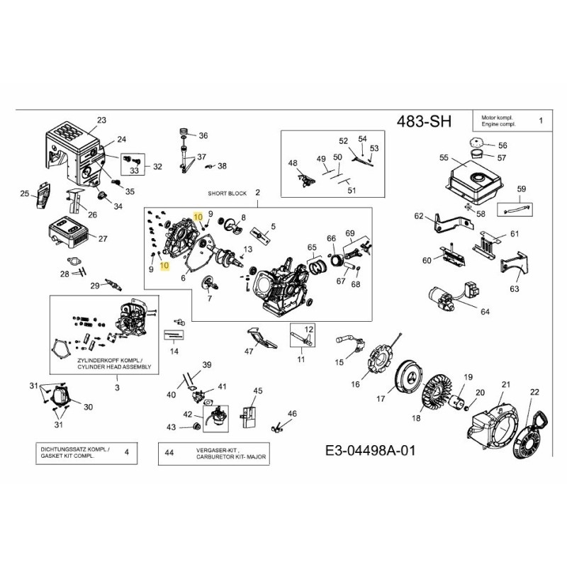 Anello-O 751-11960 ORIGINALE MTD