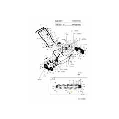 PLASTIC SPACER BUSH TJ-2016254 ORIGINAL MTD