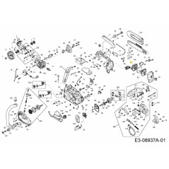 CORPO DEL FILTRO DELL'ARIA 092.63.434 ORIGINALE MTD