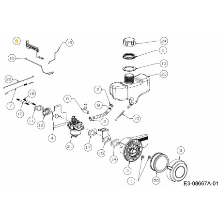 AIR VANE 731-10292 ORIGINAL MTD | Newgardenstore.eu