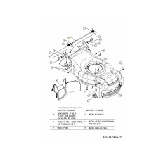 ROD:TAILHATE:J&amp-I DECK 711-04642-Z ORIGINAL MTD | Newgardenstore.eu