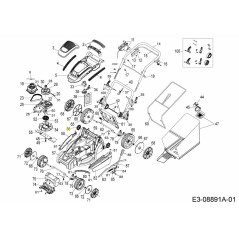 EJE CENTRAL 731-10695 ORIGINAL MTD