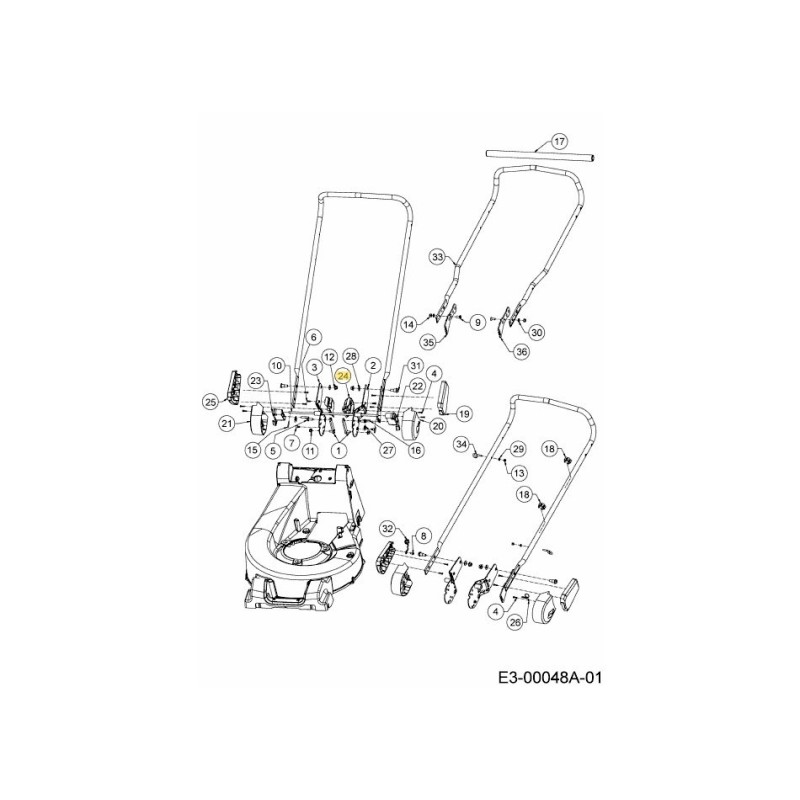ADAPTADOR: CORTADORA: BOLSA DE CÉSPED: DM 731-13126 ORIGINAL MTD