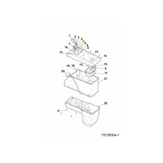 PROTEZIONE DA SOVRACCARICO 7513180 ORIGINALE MTD