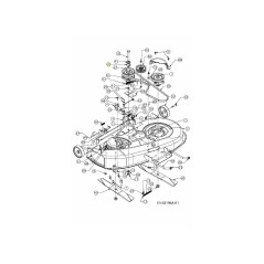 ANNEAU - FERMETURE INTERNE 716-3020 ORIGINAL MTD | Newgardenstore.eu