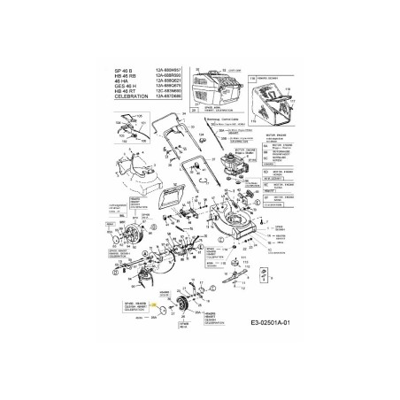 TAPA DE RUEDA 720-0376662 ORIGINAL MTD | Newgardenstore.eu