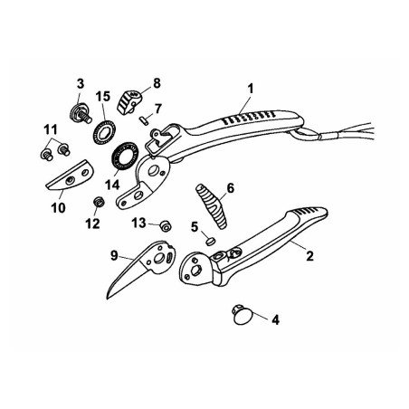 Yunque de repuesto RS-EAL ./D 7303025 ORIGINAL MTD | Newgardenstore.eu