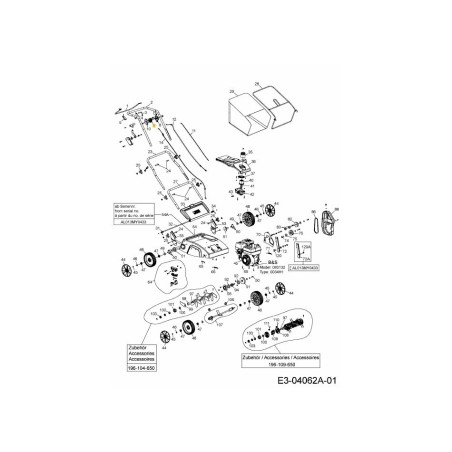ACCELERATORE 731-10319 ORIGINALE MTD | Newgardenstore.eu