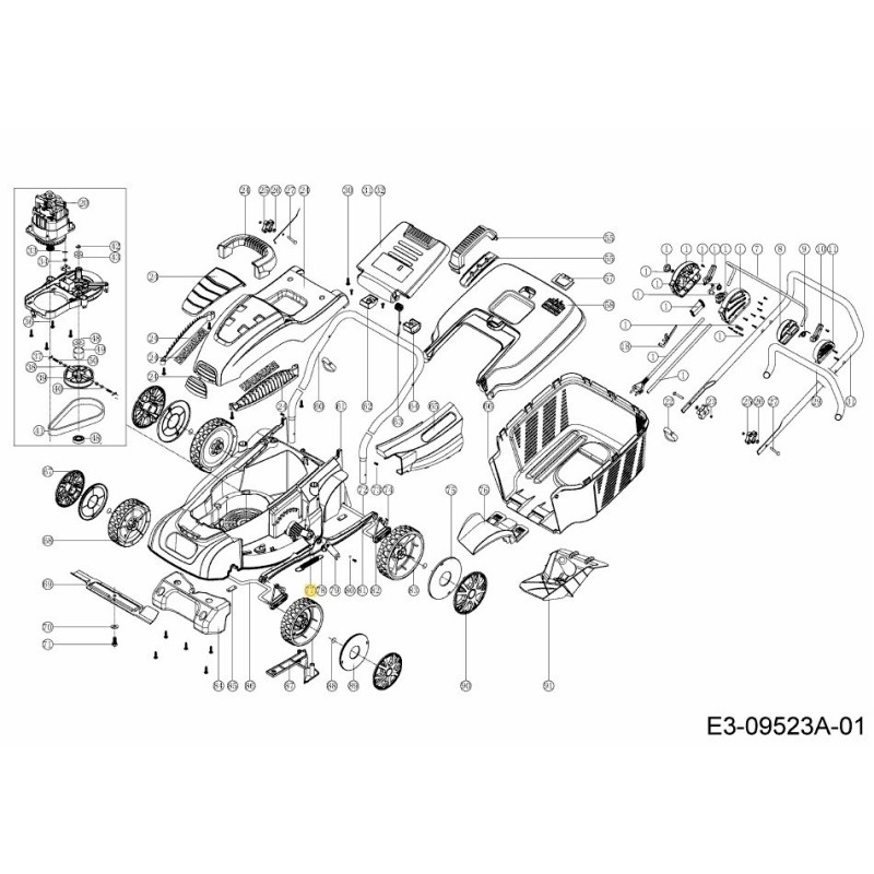 LEVA DI REGOLAZIONE 092.64.476 ORIGINALE MTD