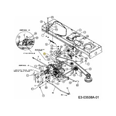 ANELLO DI SICUREZZA 732-0729 ORIGINALE MTD