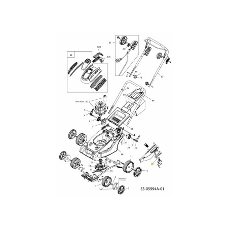 CLÉ DE LEVAGE 092.48.905 ORIGINAL MTD | Newgardenstore.eu
