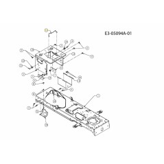 VARILLA:BATERÍA:RETENCIÓN RT-99 747-04121A ORIGINAL MTD | Newgardenstore.eu