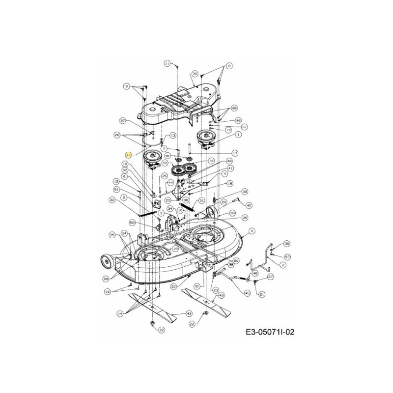 CINGHIA PORTACANNA DX 747-06422A ORIGINALE MTD