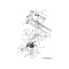 VARILLA AJUSTABLE .375 OD X 8.75" 747-06754 ORIGINAL MTD