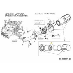Luftfilter-Kit 751-14512 Original MTD