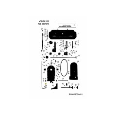 HANDLE SLEEVE 15 4HJ-G02 ORIGINAL MTD | Newgardenstore.eu