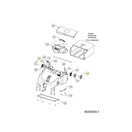 6020324 6020324 ORIGINALE MTD | Newgardenstore.eu