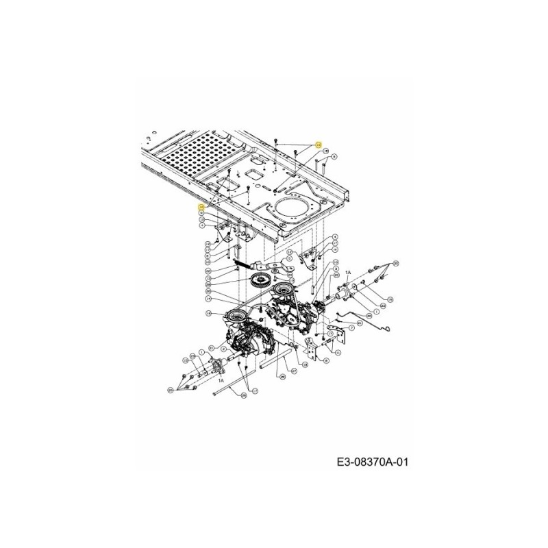 GUIDA ASSY-BELT 711-06112 ORIGINALE MTD
