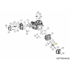 BRACCIO, BILANCIERE KH-005763 ORIGINALE MTD | Newgardenstore.eu
