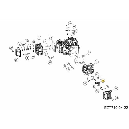 BRACCIO, BILANCIERE KH-005763 ORIGINALE MTD | Newgardenstore.eu