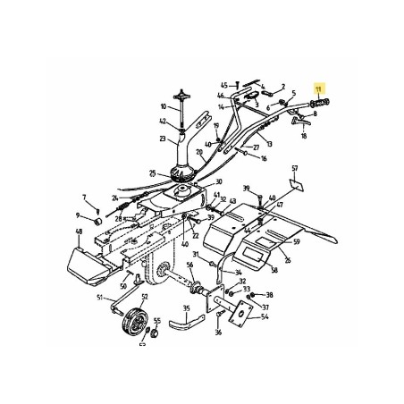 POIGNÉE ENSEMBLE 092.48.246 ORIGINAL MTD | Newgardenstore.eu