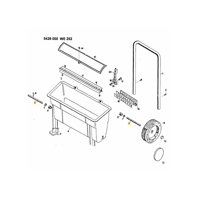 Achse 5426110 Original MTD