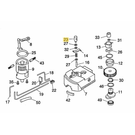 BLOQUEO A PRESIÓN 7490110 ORIGINAL MTD | Newgardenstore.eu