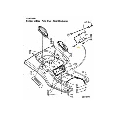 Stange:Drehpunkt:Werkzeugkasten 747-1307 Original MTD | Newgardenstore.eu