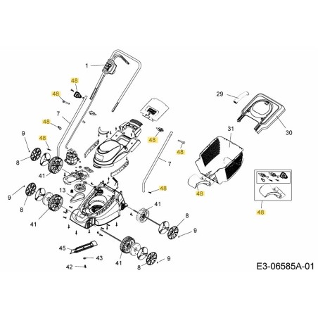 ZUBEHÖRVERPACKUNG 092.48.937 ORIGINAL MTD | Newgardenstore.eu