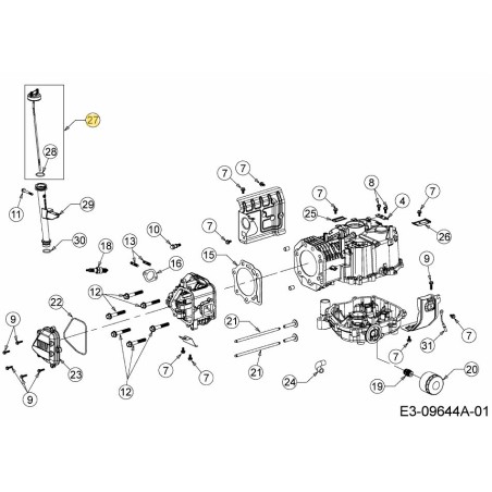 VARILLA DE MEDICIÓN 731-10877 ORIGINAL MTD | Newgardenstore.eu