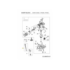 ASTINA DI LIVELLO 751-11764 ORIGINALE MTD