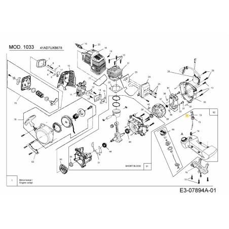 TUBO DE ENTRADA DE COMBUSTIBLE 092.63.070 ORIGINAL MTD | Newgardenstore.eu