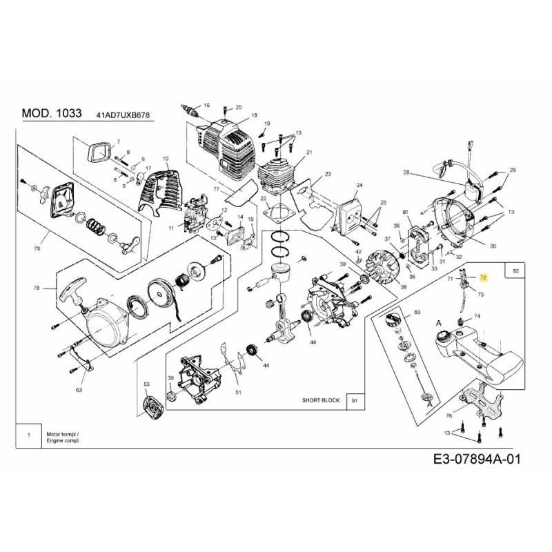 TUBO DE RETORNO DE COMBUSTIBLE 092.63.071 ORIGINAL MTD TUBO DE RETORNO DE COMBUSTIBLE 092.63.071 ORIGINAL MTD