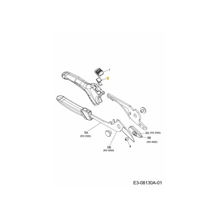 BARRA:CERRADURA 719-04748 ORIGINAL MTD | Newgardenstore.eu